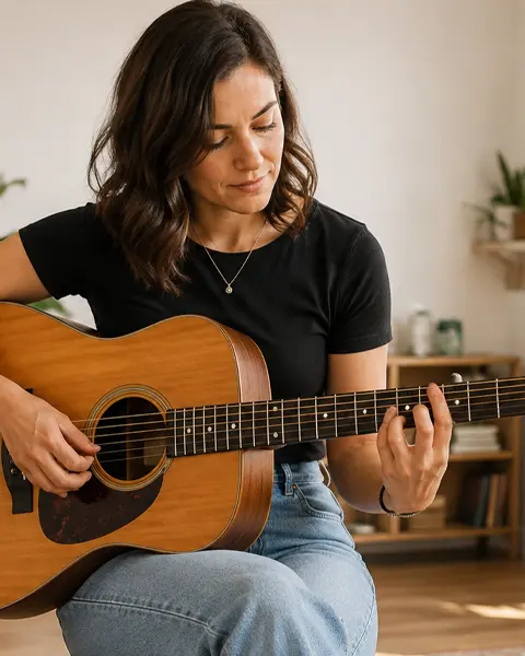 Pentatonic guitar scale workouts