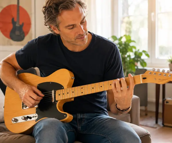 Guitar scale workouts for major, minor and pentatonic scales