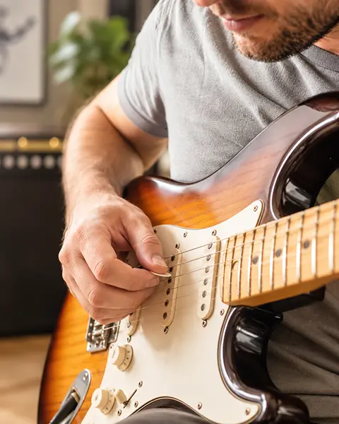 Picking hand guitar warmup exercises