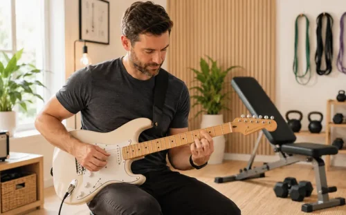 Guitar backing tracks and jamtracks for play-along practice
