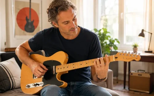 Guitar scale workouts for major, minor and pentatonic scales
